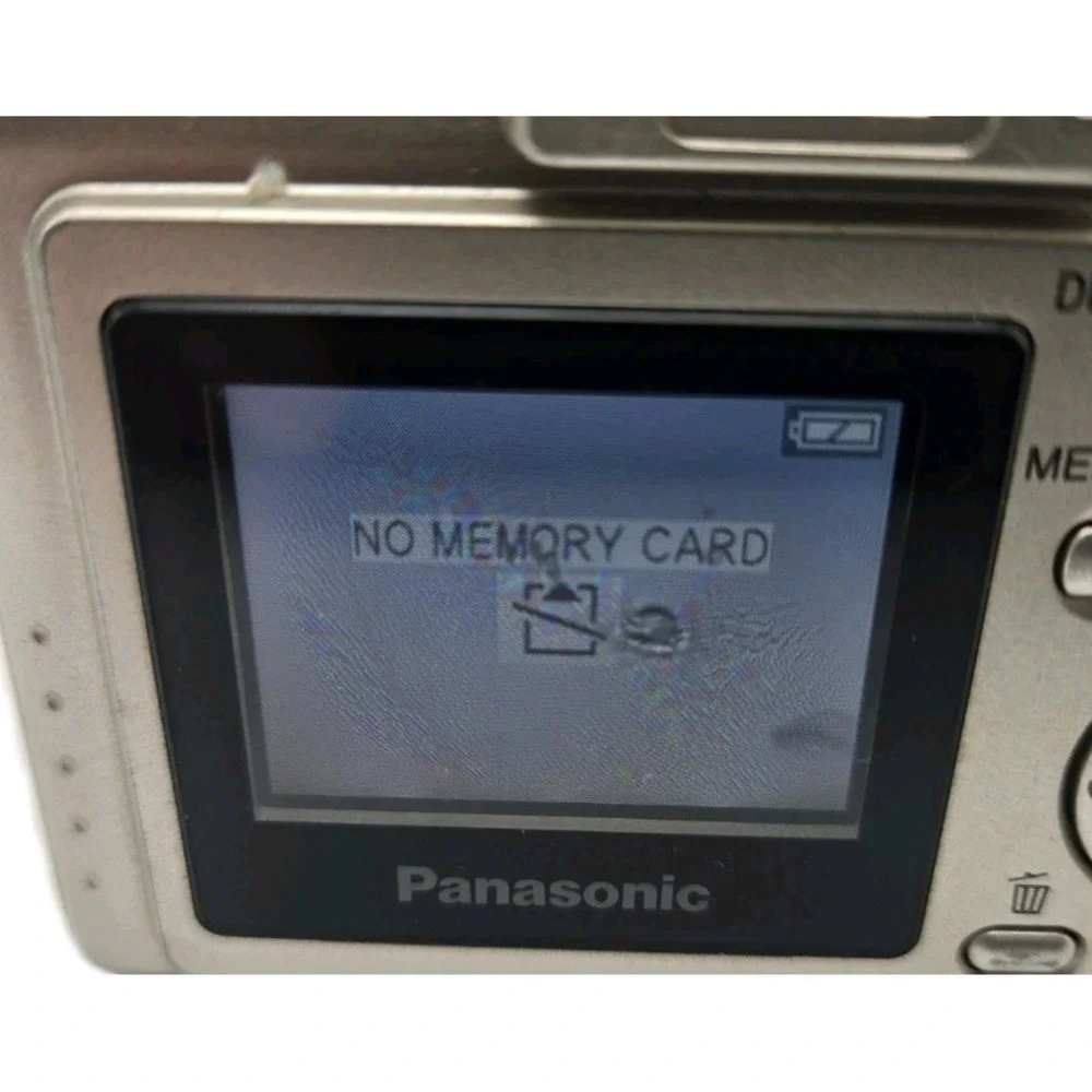 Panasonic Lumix DMC-LC43 4MP Digital Camera Leica Lens Tested LCD Wear